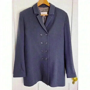 David Findlay Blue  Wool Blazer Size 12